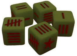 WLG773414001 Warlord Games Blood Red Skies: Soviet Dice