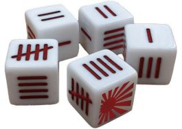 WLG773416001 Warlord Games Blood Red Skies: Japanese Dice
