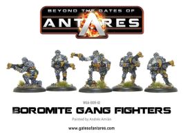 WLGWGA-BOR-02 Warlord Games Gates of Antares: Boromite Ganger Fighters