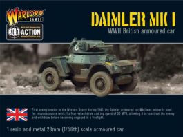 WLGWGB-BI-160 Warlord Games Bolt Action: British Daimler Armoured Car