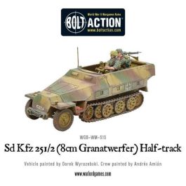 WLGWGB-WM-515 Warlord Games Bolt Action: SdKfz 25 1/2 Ausf D (8cm Granatwerfer) Half Track