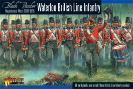 WLGWGN-BR-02 Warlord Games Black Powder: Napoleonic British Line Infantry - Waterloo Campaign