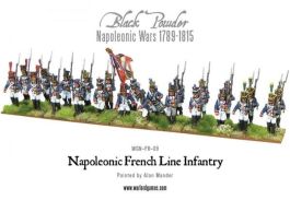 WLGWGN-FR-09 Warlord Games Black Powder: French Line Infantry(24) - Revised Box