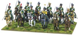 WLGWGN-FR-12 Warlord Games Black Powder: Napoleonic French Chasseurs & Cheval Light Cavalry