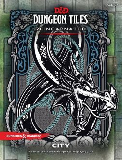 WOCC49110000 Wizards Of The Coast Dungeons and Dragons RPG: Dungeon Tiles Reincarnated - City