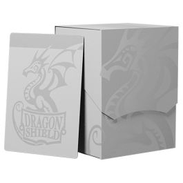 Dragon Shield: Deck Shell - Ashen White/Black
