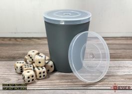 Clear Plastic Dice Cup Lid
