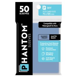 Phantom: Protective Sleeves: Gloss/Matte Sky Size (50)