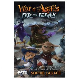 EHP0014 Evil Hat Productions Fate Core RPG: War of Ashes - Fate of Agaptus Core Rules Hardcover