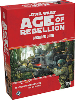FFGSWA01 Fantasy Flight Games Star Wars RPG: Age of Rebellion - Beginner Game
