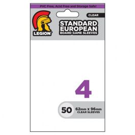 Deck Protection Sleeves: BGS: Std. European Clear (50)
