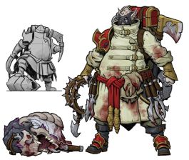 Warmachine MKIV: Mercenary Solo Character - Bellighul, Master of Pain