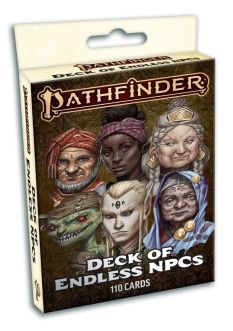 PZO2229 Paizo Publishing Pathfinder RPG: Deck of Endless NPCs (P2)