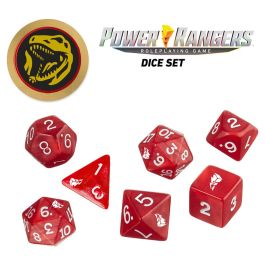 Power Rangers Role Playing Game: Dice Set: Red