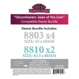 Deck Protection: Bundle: Gloomhaven Jaws of the Lion