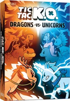 Tic Tac KO: Dragons vs Unicorns (stand alone or expansion)