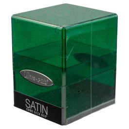Deck Box: Satin Cube: Glitter Green