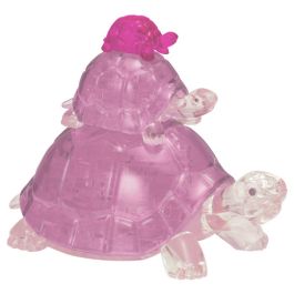 Puzzle: 3D Crystal: Turtles (Pink)