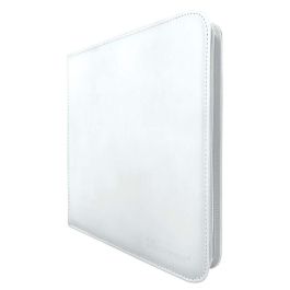 Vivid 9-Pocket Zippered PRO-Binder: White