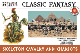 Wargames Atlantic: Classic Fantasy: Skeleton Cavalry and Chariots