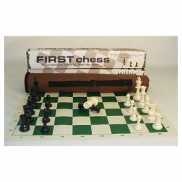 First Chess: Tournament Men & Roll-up Mat