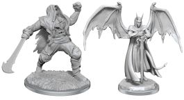 Critical Role Unpainted Miniatures: W03 The Laughing Hand & Fiendish Wanderer