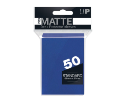 Deck Protection Sleeves: PRO: Matte Blue (50)