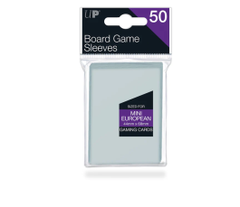 UPI82661 Ultra Pro Board Game Sleeves: Mini European 44x68mm (50)