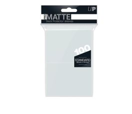 UPI84731 Ultra Pro Pro-Matte Standard Size Deck Protector Sleeves: Clear (100)