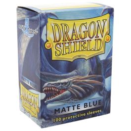 ATM11003 Arcane Tinmen Dragon Shields: (100) Matte Blue
