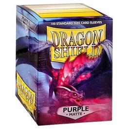 ATM11009 Arcane Tinmen Dragon Shields: (100) Matte Purple