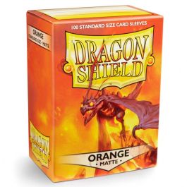 ATM11013 Arcane Tinmen Dragon Shields: (100) Matte Orange