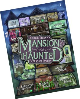 Kill Doctor Lucky: Doctor Lucky`s Mansion that is Haunted Expansion Board