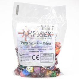 CHX001LB Chessex Manufacturing Pound of Dice (Assorted)