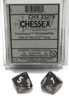 Translucent: Poly D10 Smoke/White (10) Revised