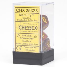 CHX25323 Chessex Manufacturing Speckled: Poly Set Mercury (7)