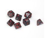 CHX27478 Chessex Manufacturing Velvet: Poly Black/Red (7)