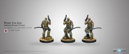 CVB280177-0549 Corvus Belli Infinity: Ariadna Roger Van Zant, Cpt. 6th Airborne (Heavy Pistol, AP CCW)