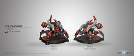 CVB280529-0181 Corvus Belli Infinity: Nomads Tsyklon Sputniks