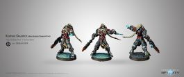 CVB280664-0494 Corvus Belli Infinity: Combined Army Kornak Gazarot Morat Superior Warrior-Officer (MK12)