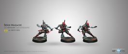 CVB280707-0298 Corvus Belli Infinity: Mercenaries Senor Massacre (AP CCW, E/M CCW)