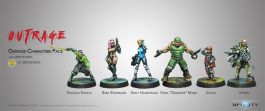 CVB280726-0673 Corvus Belli Infinity: Mercenaries Outrage Characters Pack