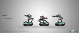 CVB280808-0248 Corvus Belli Infinity: ALEPH Dasyus (Combi Rifle)