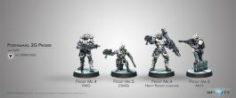 CVB280852-0625 Corvus Belli Infinity: ALEPH Posthumans, 2G Proxies