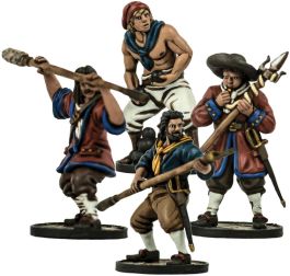 FGD0077 Firelock Games Blood & Plunder: European Cannon Crew