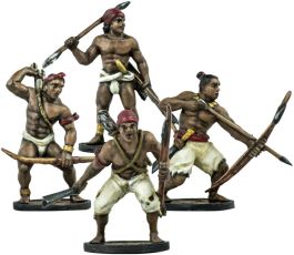 FGD0089 Firelock Games Blood & Plunder: Native American African Warriors Unit