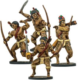 FGD0090 Firelock Games Blood & Plunder: Native American Warrior Archers Unit