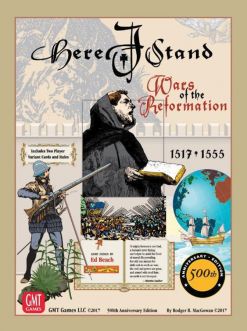 GMT0512-17 GMT Games Here I Stand 500th Anniversary Edition - Wars of the Reformation