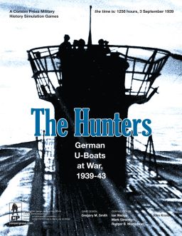 GMT1317 GMT Games The Hunters: German U-Boats at War, 1939-1943