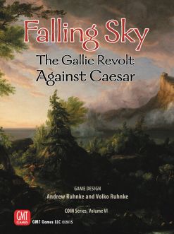 GMT1514 GMT Games Counter Insurgencies: Falling Sky - The Gallic Revolt Against Caesar
